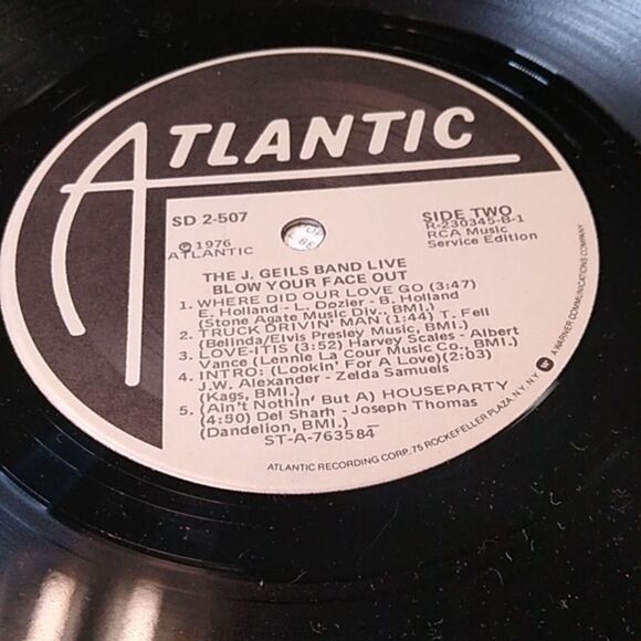 The J. Geils Band Vinyl Record - Picture 11 of 16